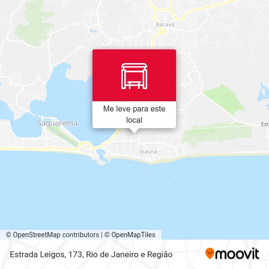 Estrada Leigos, 173 mapa