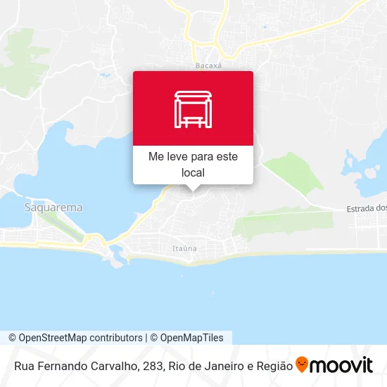 Rua Fernando Carvalho, 283 mapa