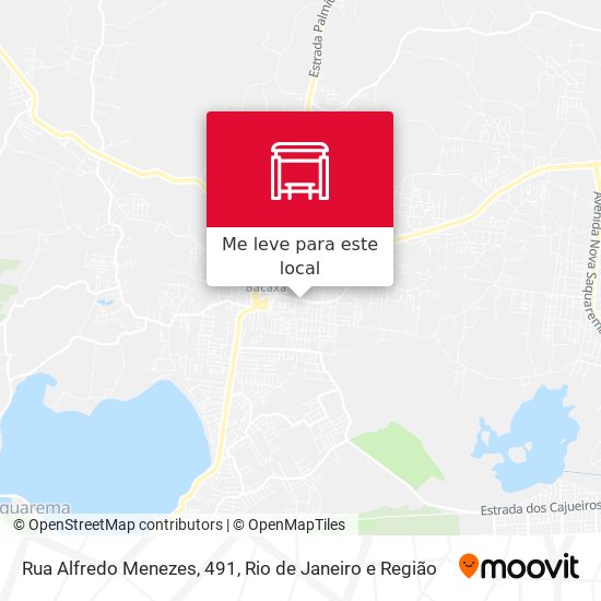Rua Alfredo Menezes, 491 mapa