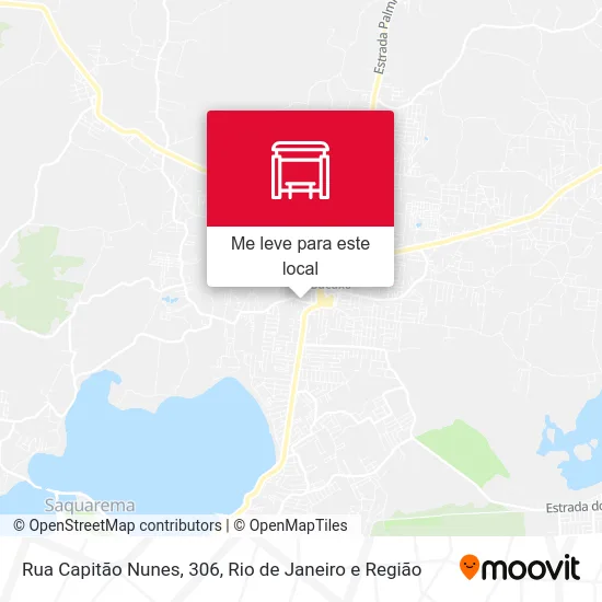 Rua Capitão Nunes, 306 mapa
