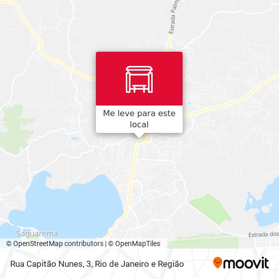 Rua Capitão Nunes, 3 mapa