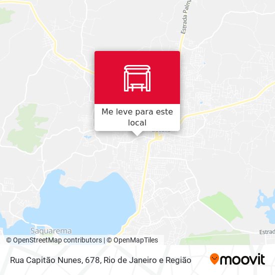 Rua Capitão Nunes, 678 mapa