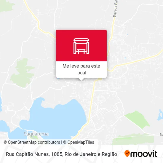 Rua Capitão Nunes, 1085 mapa
