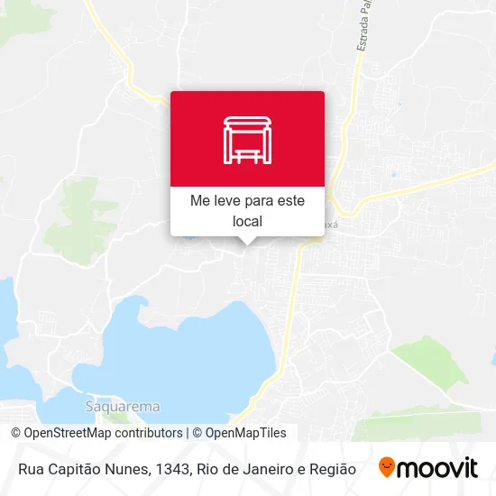 Rua Capitão Nunes, 1343 mapa