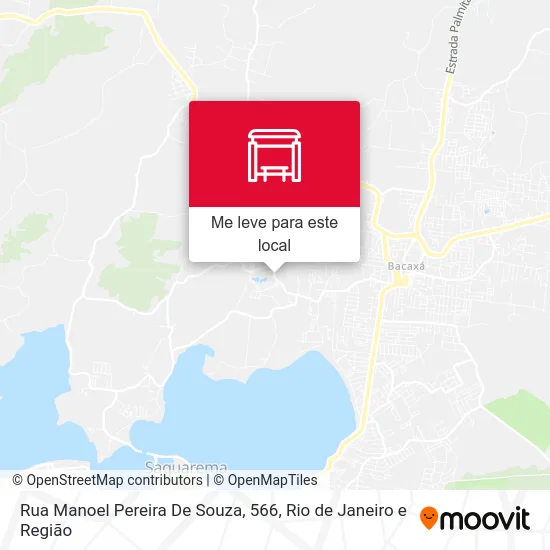 Rua Manoel Pereira De Souza, 566 mapa