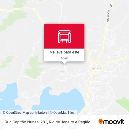 Rua Capitão Nunes, 281 mapa