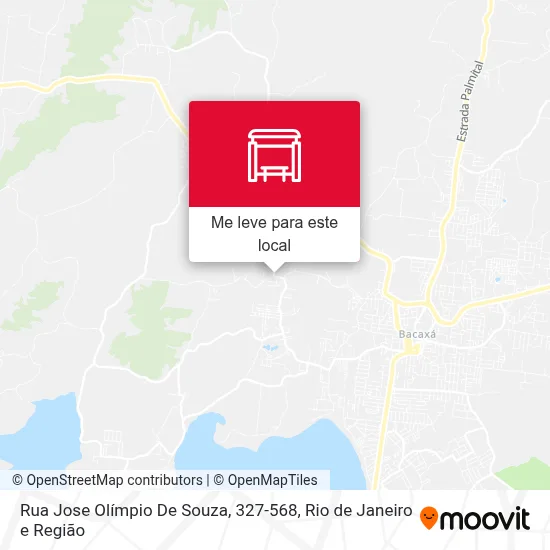Rua Jose Olímpio De Souza, 327-568 mapa