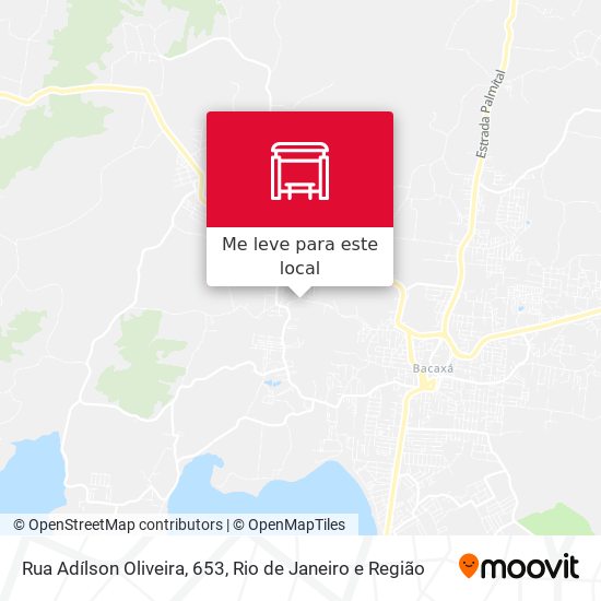 Rua Adílson Oliveira, 653 mapa