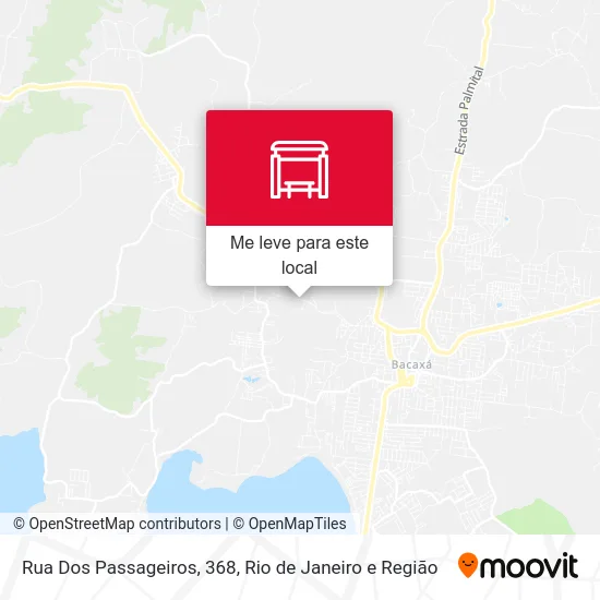Rua Dos Passageiros, 368 mapa