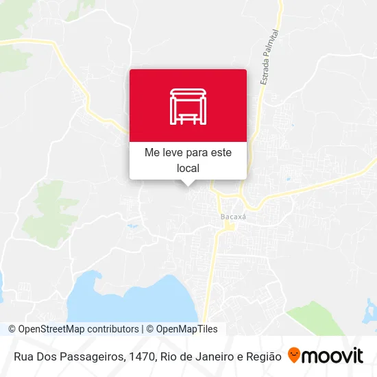 Rua Dos Passageiros, 1470 mapa