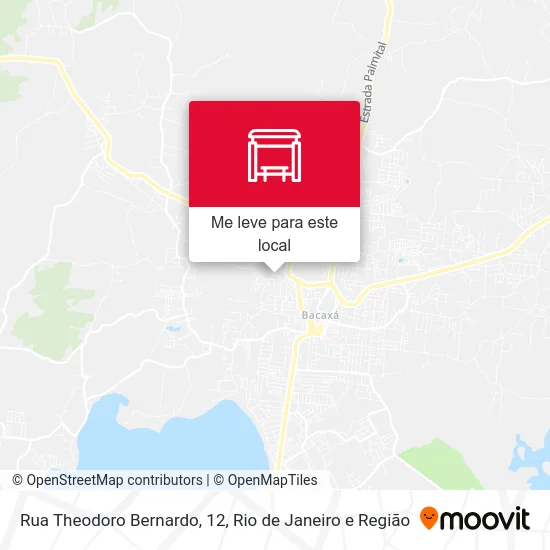 Rua Theodoro Bernardo, 12 mapa