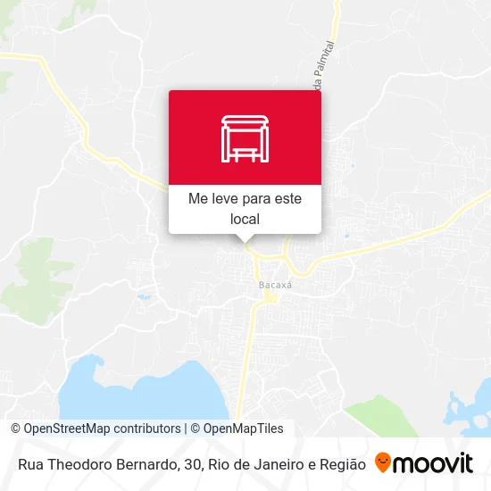 Rua Theodoro Bernardo, 30 mapa