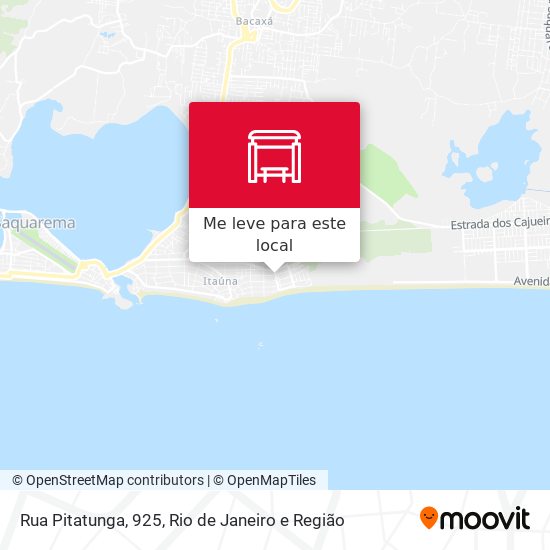 Rua Pitatunga, 925 mapa