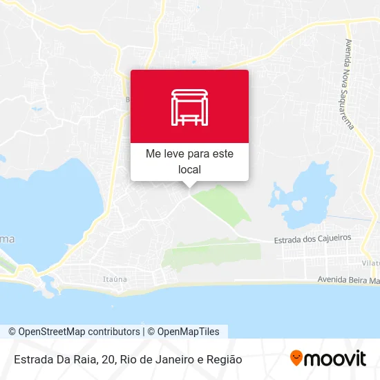 Estrada Da Raia, 20 mapa