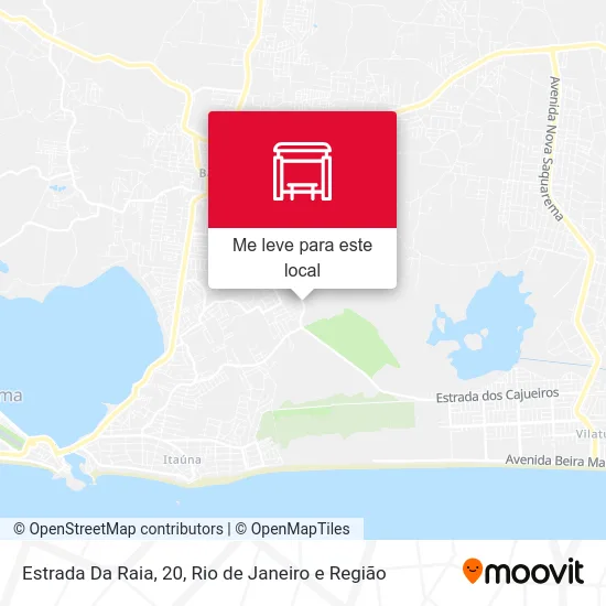 Estrada Da Raia, 20 mapa