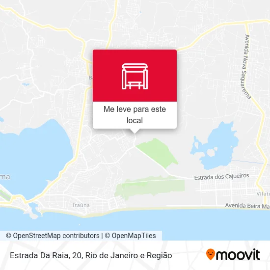 Estrada Da Raia, 20 mapa