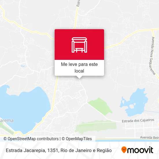 Estrada Jacarepia, 1351 mapa