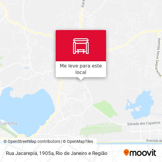 Rua Jacarepiá, 1905a mapa