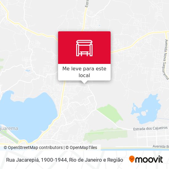 Rua Jacarepiá, 1900-1944 mapa