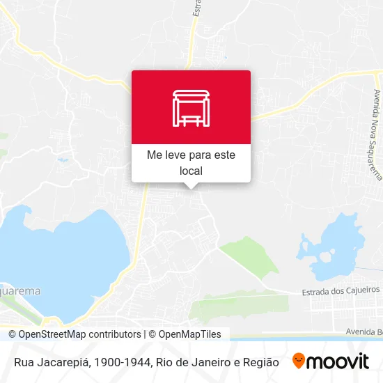 Rua Jacarepiá, 1900-1944 mapa