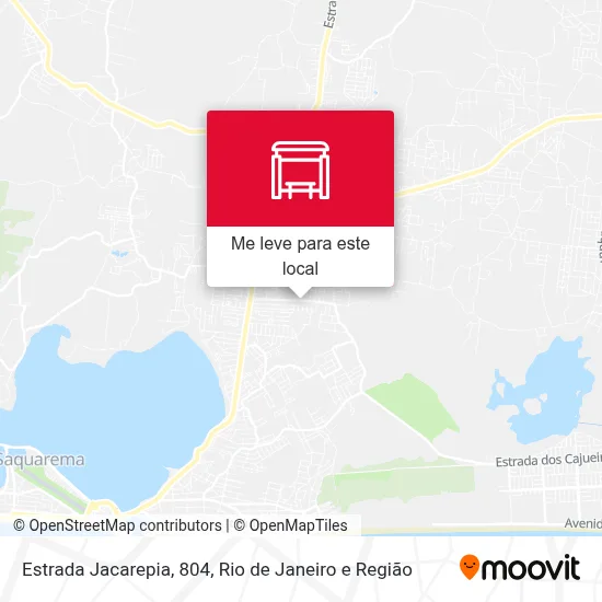 Estrada Jacarepia, 804 mapa