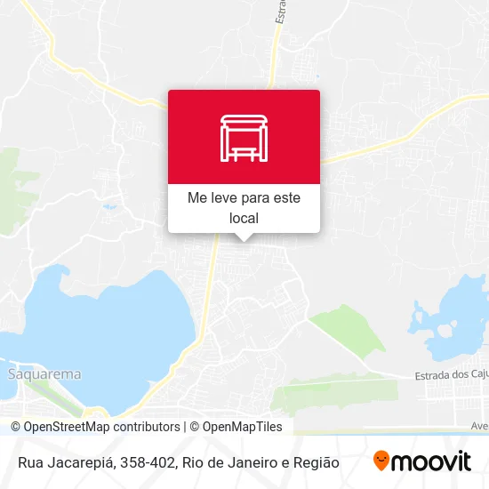 Rua Jacarepiá, 358-402 mapa