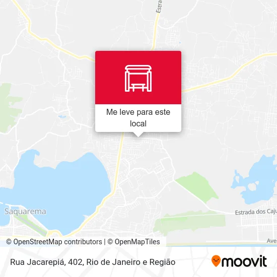 Rua Jacarepiá, 402 mapa