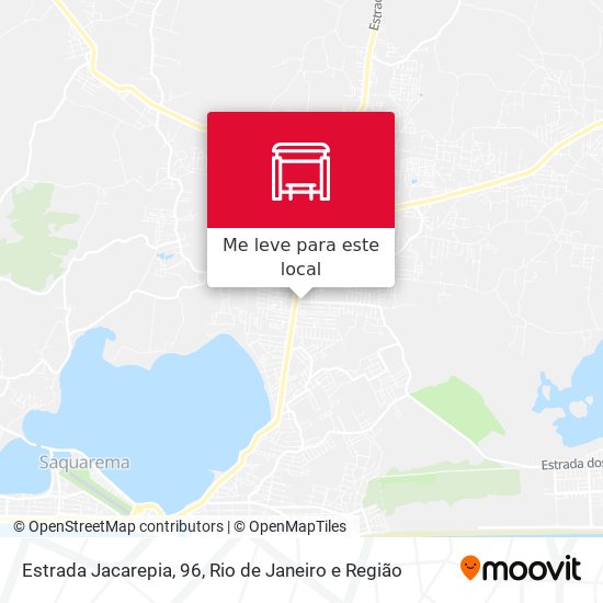Estrada Jacarepia, 96 mapa