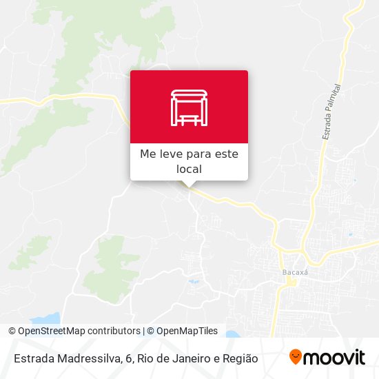 Estrada Madressilva, 6 mapa