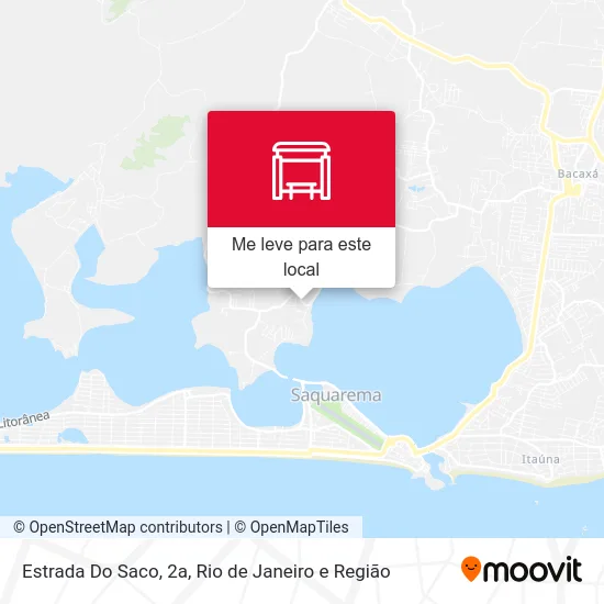 Estrada Do Saco, 2a mapa