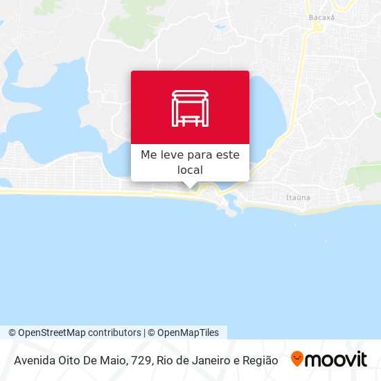 Avenida Oito De Maio, 729 mapa