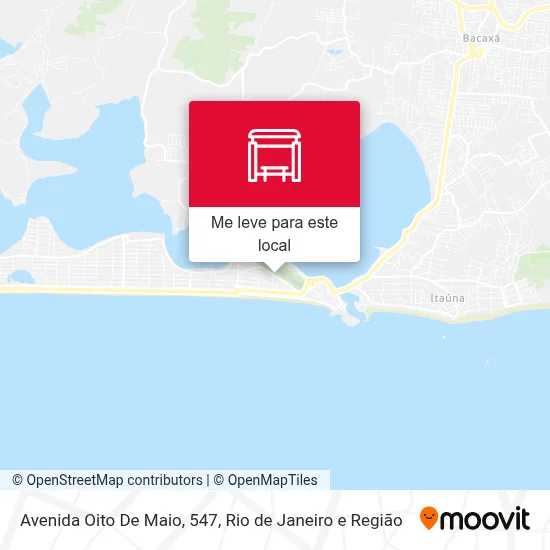 Avenida Oito De Maio, 547 mapa