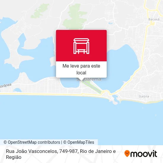 Rua João Vasconcelos, 749-987 mapa