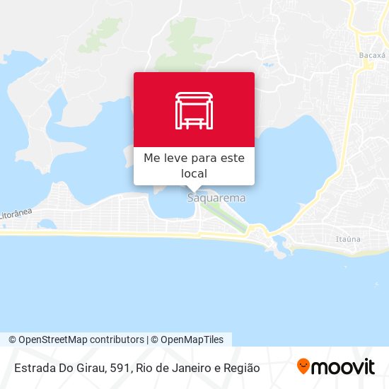Estrada Do Girau, 591 mapa