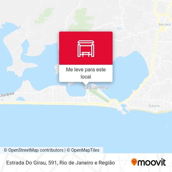 Estrada Do Girau, 591 mapa