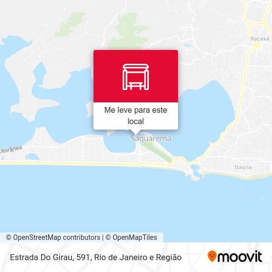 Estrada Do Girau, 591 mapa