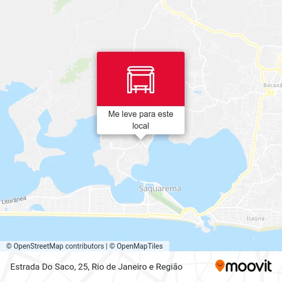 Estrada Do Saco, 25 mapa