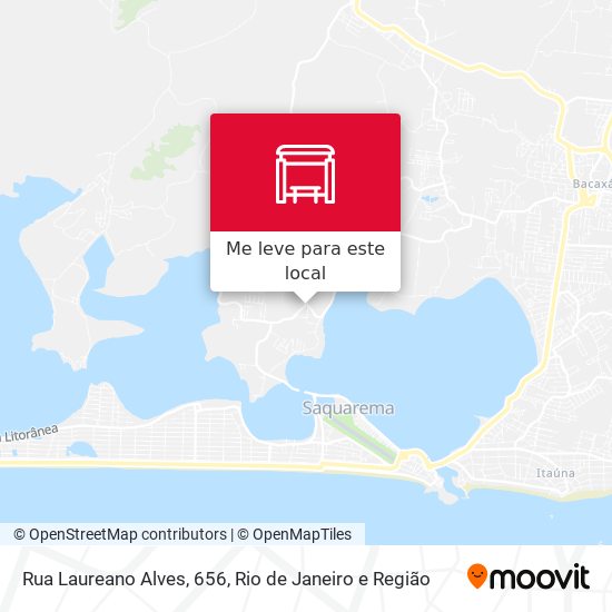 Rua Laureano Alves, 656 mapa