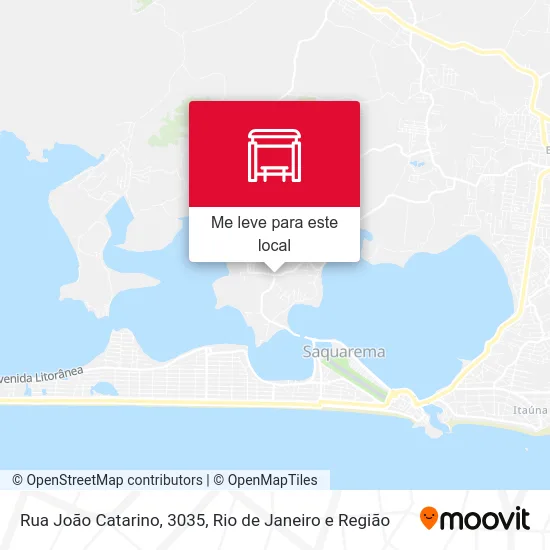 Rua João Catarino, 3035 mapa