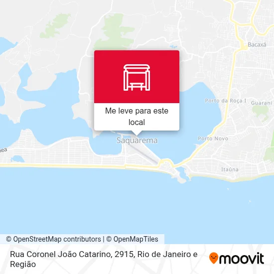 Rua Coronel João Catarino, 2915 mapa