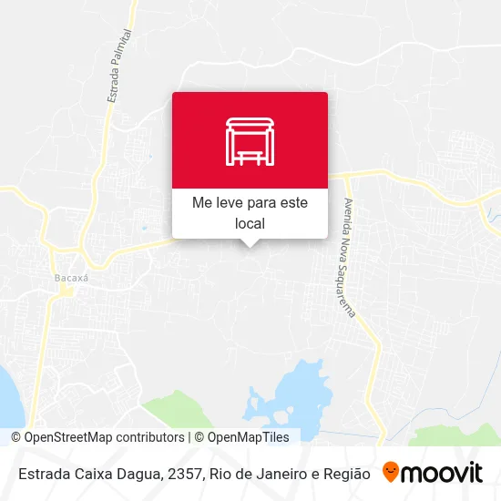 Estrada Caixa Dagua, 2357 mapa