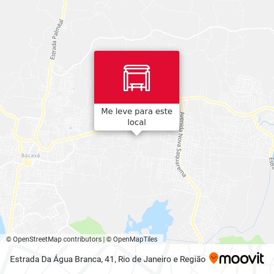 Estrada Da Água Branca, 41 mapa