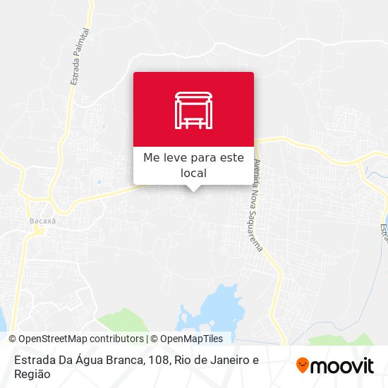 Estrada Da Água Branca, 108 mapa