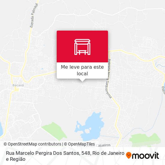 Rua Marcelo Pergira Dos Santos, 548 mapa