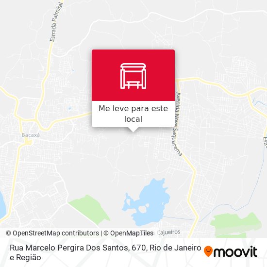 Rua Marcelo Pergira Dos Santos, 670 mapa