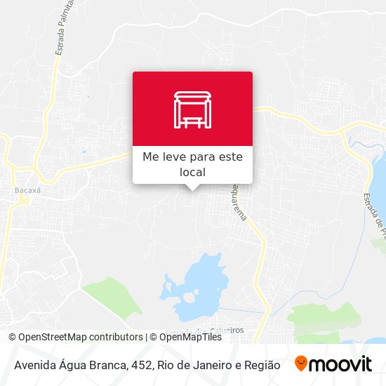 Avenida Água Branca, 452 mapa