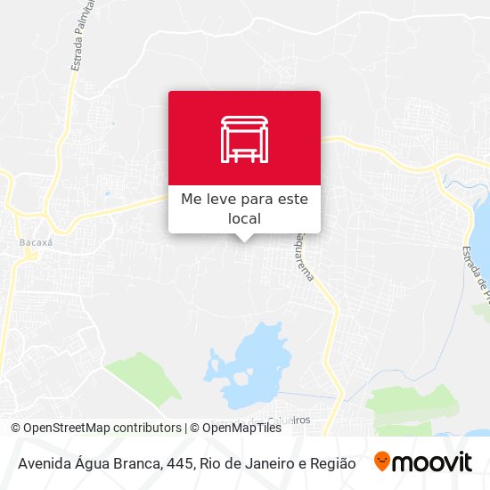 Avenida Água Branca, 445 mapa