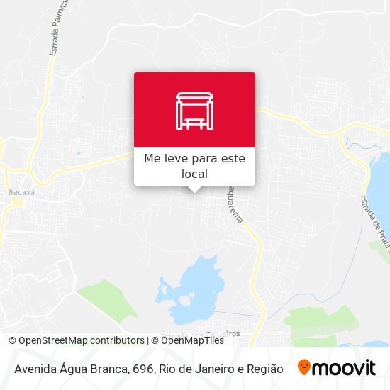 Avenida Água Branca, 696 mapa