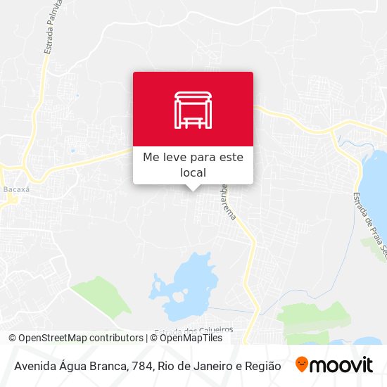 Avenida Água Branca, 784 mapa