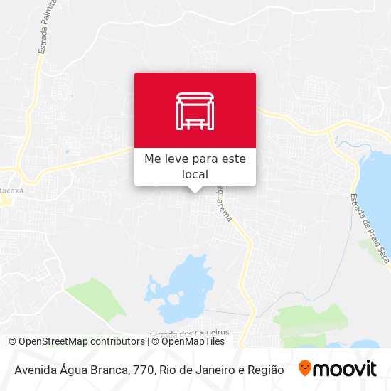 Avenida Água Branca, 770 mapa